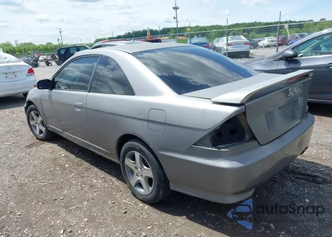 2004 Honda Civic Ex from USA, damaged, VIN 1HGEM21914L011579